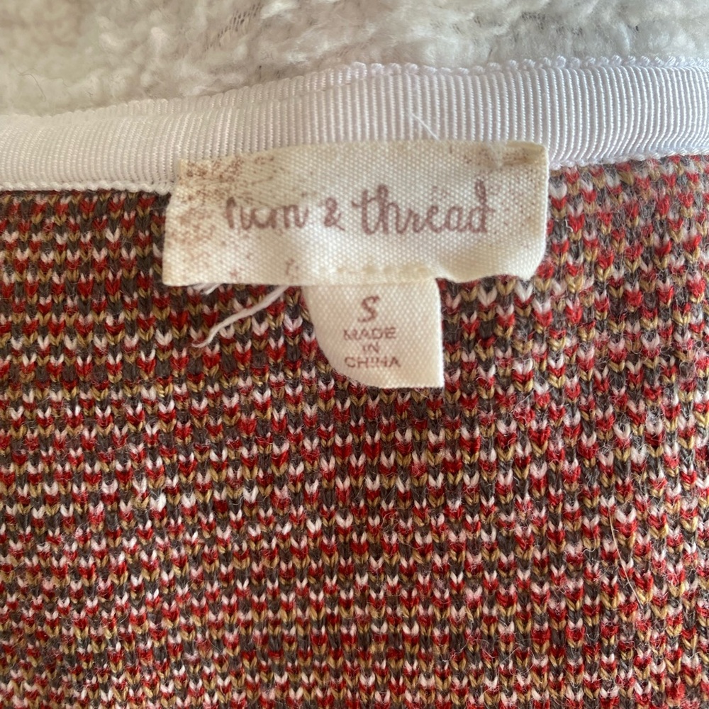 Hem & Thread Multicolor Knit Sweater - Picture 4 of 4